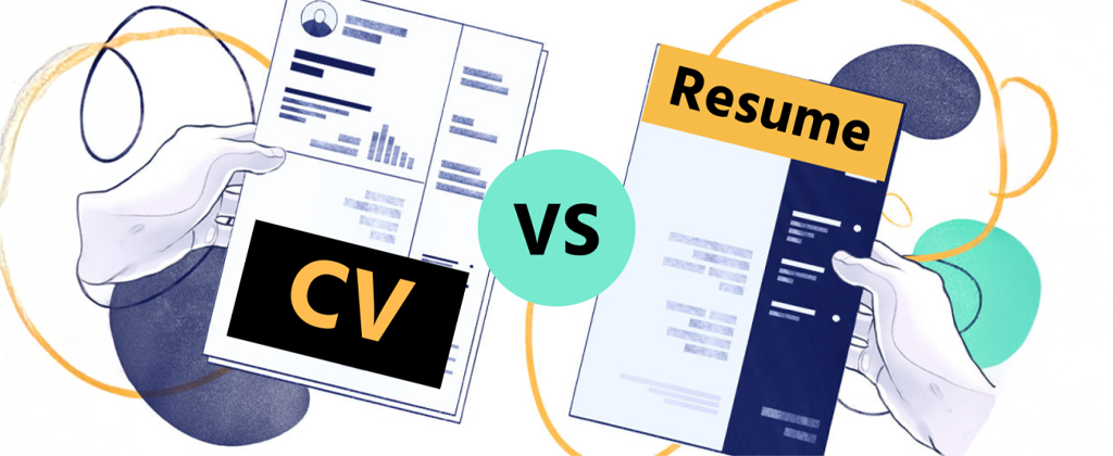 الفرق بين CV و Resume